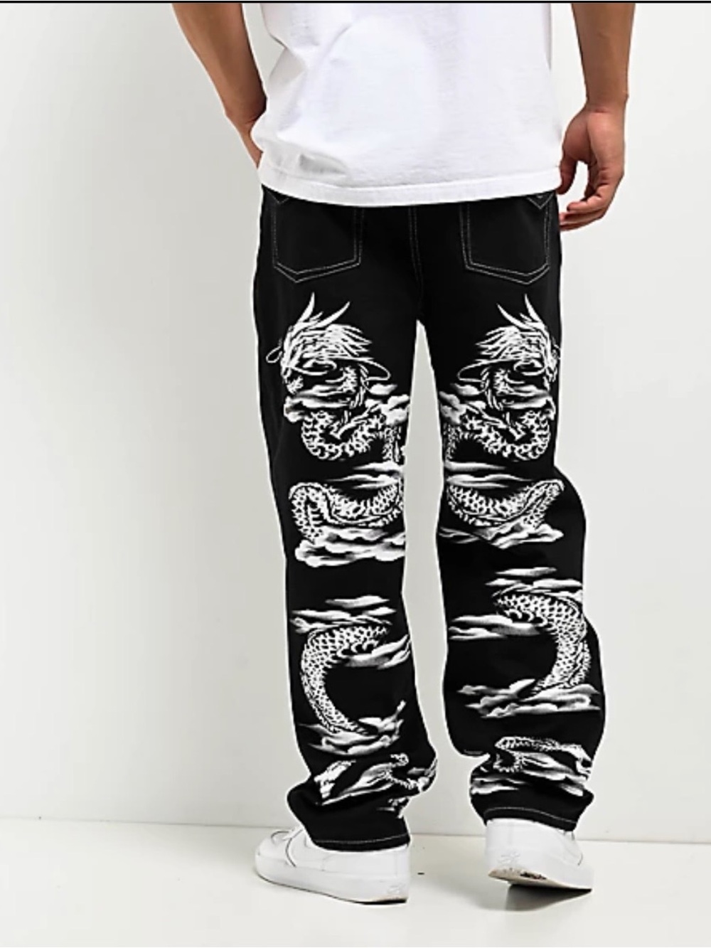 Ninth Hall Ambush Black Dragon Graphic Men’s jeans